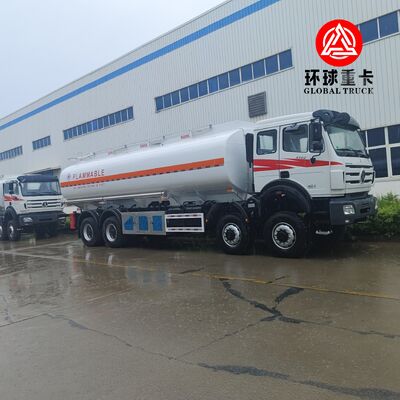 Beiben 8×8 35,000L Heavy Duty Off-Road Fuel Bowser Truck per il Congo Mining
