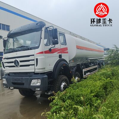 Beiben 8x8 35000L Heavy Duty Fuel Bowser Truck per l'industria mineraria del Congo
