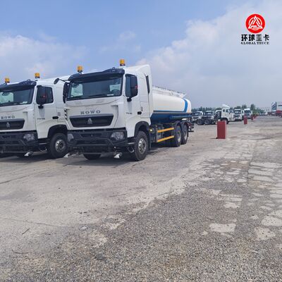 Camion-citerne à eau HOWO TX 6×4 neuf avec plusieurs capacités pour mines et construction au Congo