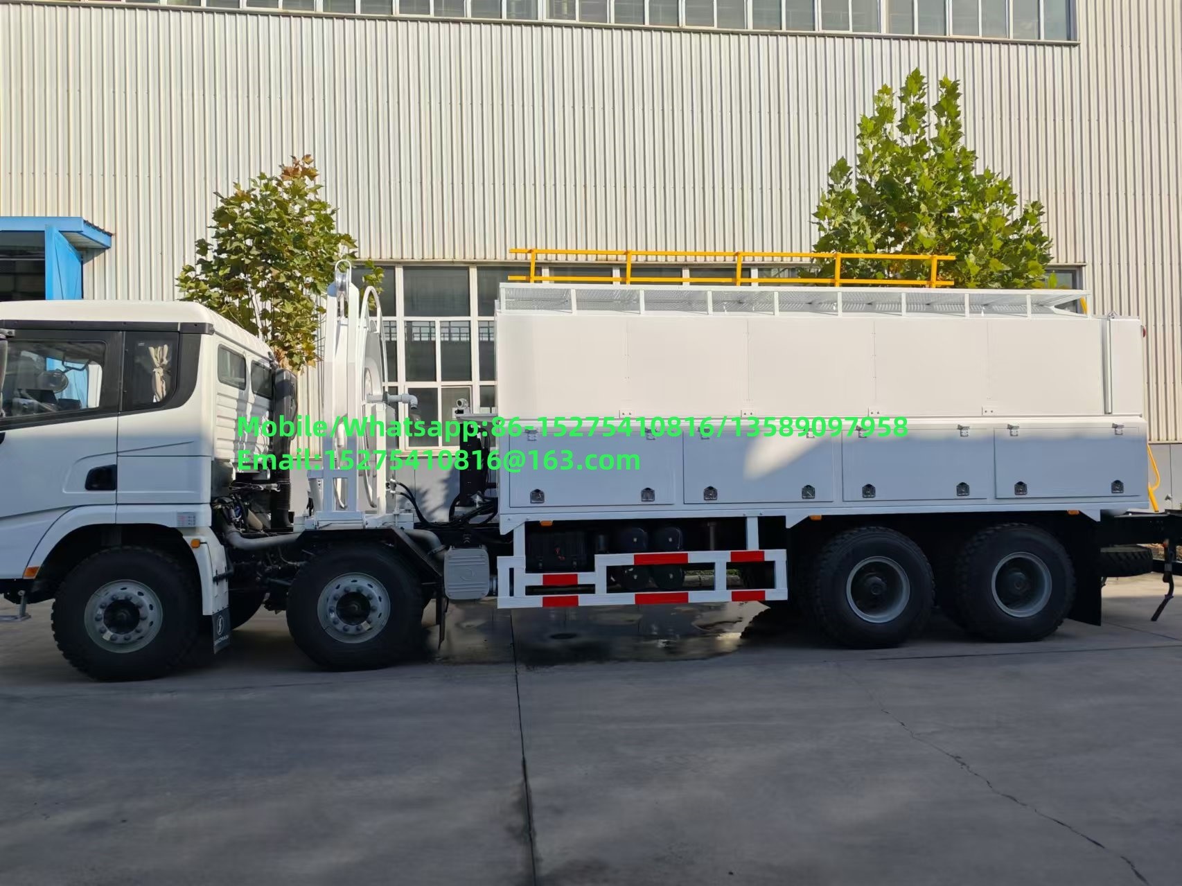 Multifunzione 15T 20T BCRH-20 ANFO emulsione mista in loco Camioni a granello Esplosivi mobili Unità di produzione Mongolia Miniere Esplosione MEMU MMU