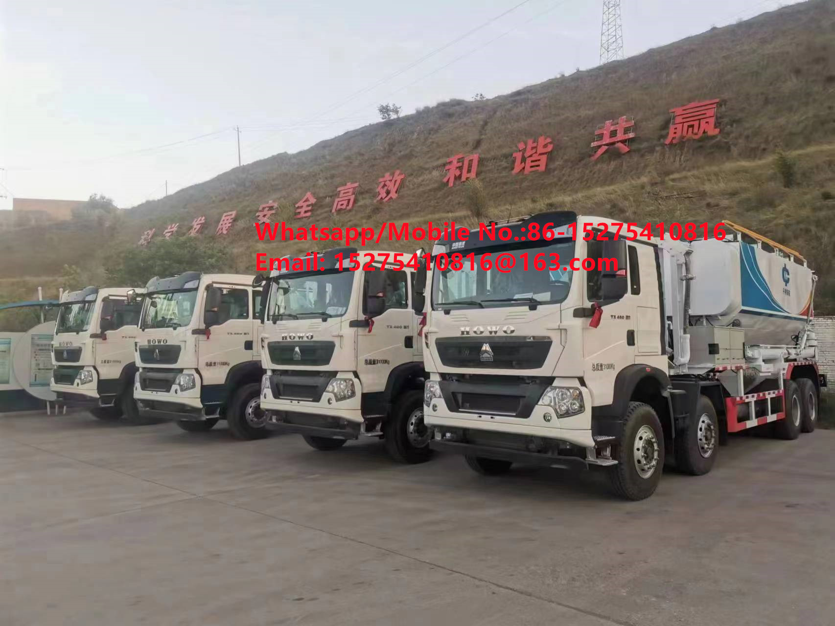 Sicurezza completamente intelligente affidabilità del battistrada camion per ingombri 15/20/25Ton Ammonio pesante olio esplosivo Emulsione ANFO camion MMU MEMU Per la Mongolia DR CONGO PERU Ghana Mining Blasting