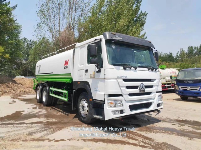 20000L 30000 Litri Sinotruk nuovo usato HOWO 6*4 Sprinkler Serbatoio dell'acqua Cisterna