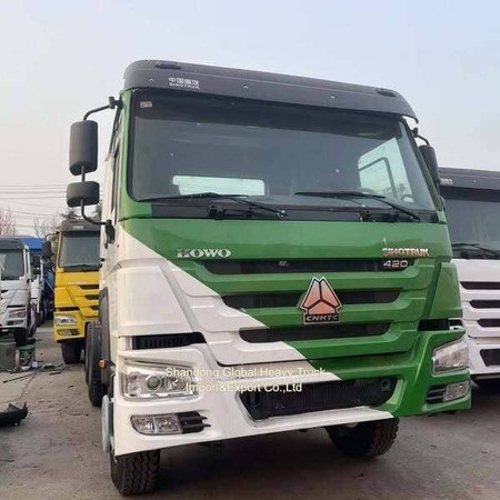 Howo 6x4 Camion-trattore Usato Sinotruk LHD RHD Long Distance Driving Trailer Camion-testa