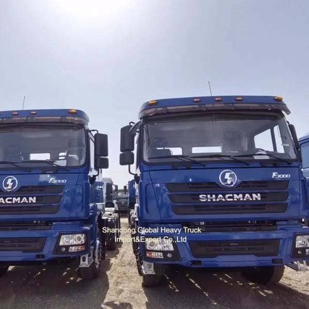 Shacman 6X4 Traktor Truck 371HP Prime Mover con pneumatici 12.00R20 per carichi pesanti