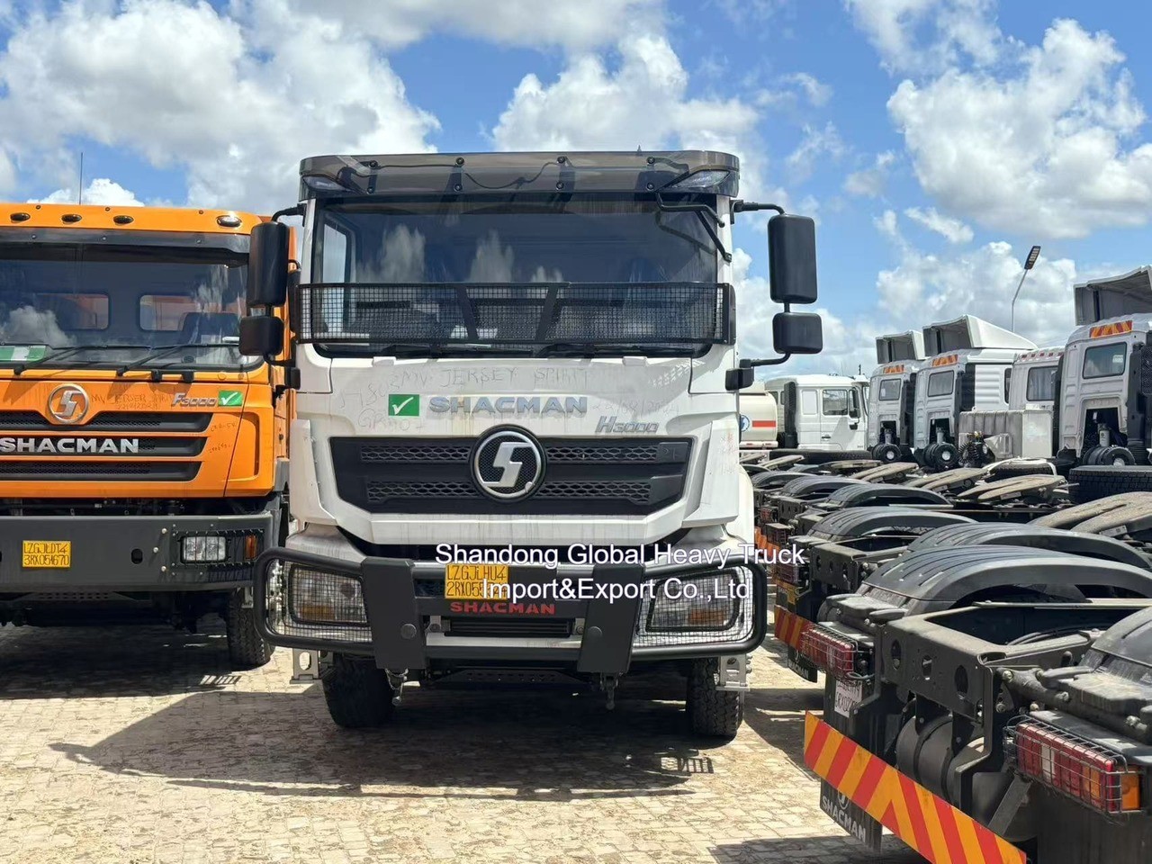 6X4 a sinistra o a destra 380 HP Shacman F3000 Tractor Trailer Used Tractor Head Truck