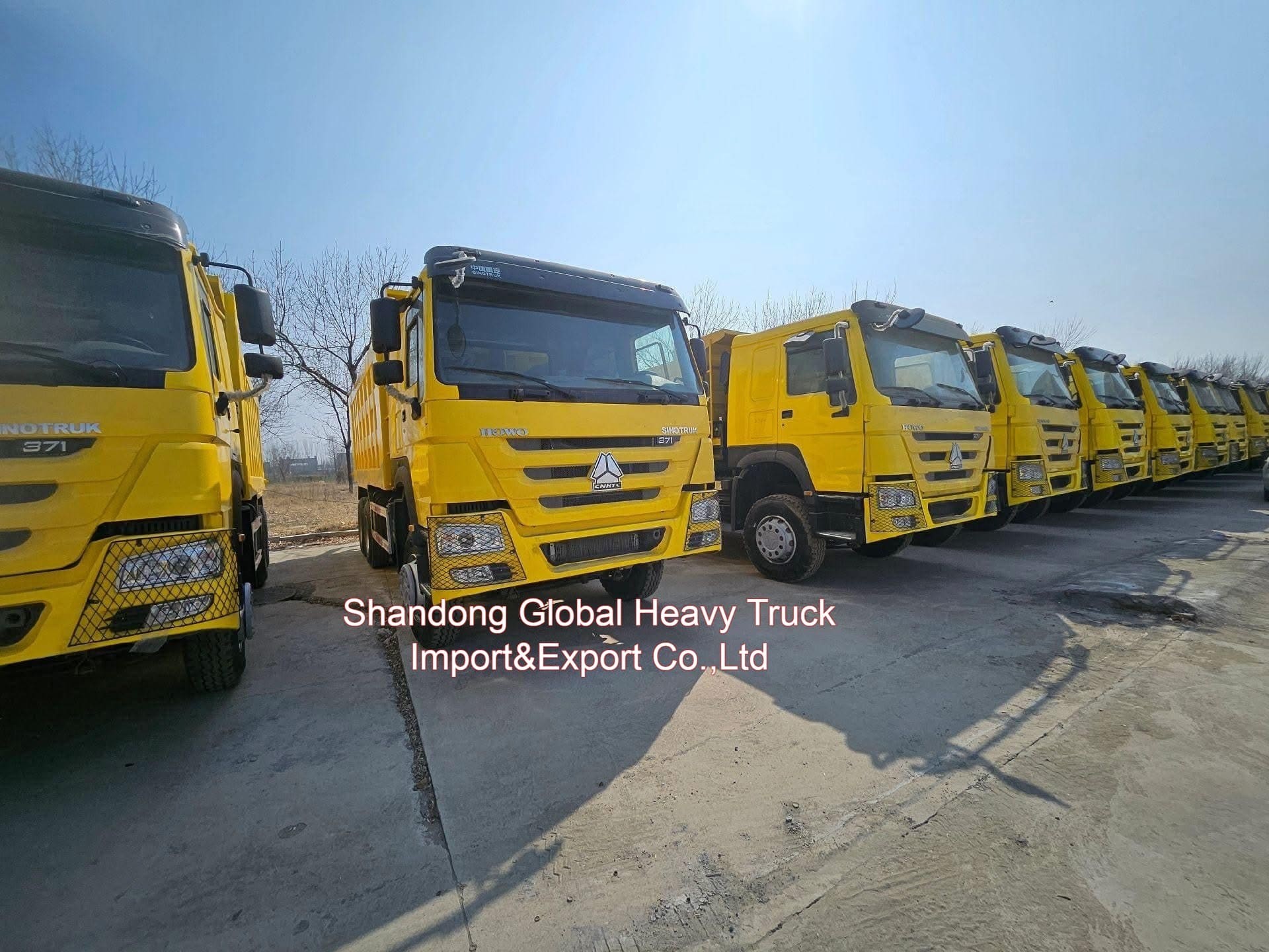Nuovo Sinotruk HOWO 30 Tonnes Heavy Duty Sino Cargo 20cbm 6X4 371HP 380HP 400HP Off Road Dumpper / Tipper Dump Trucks per il trasporto