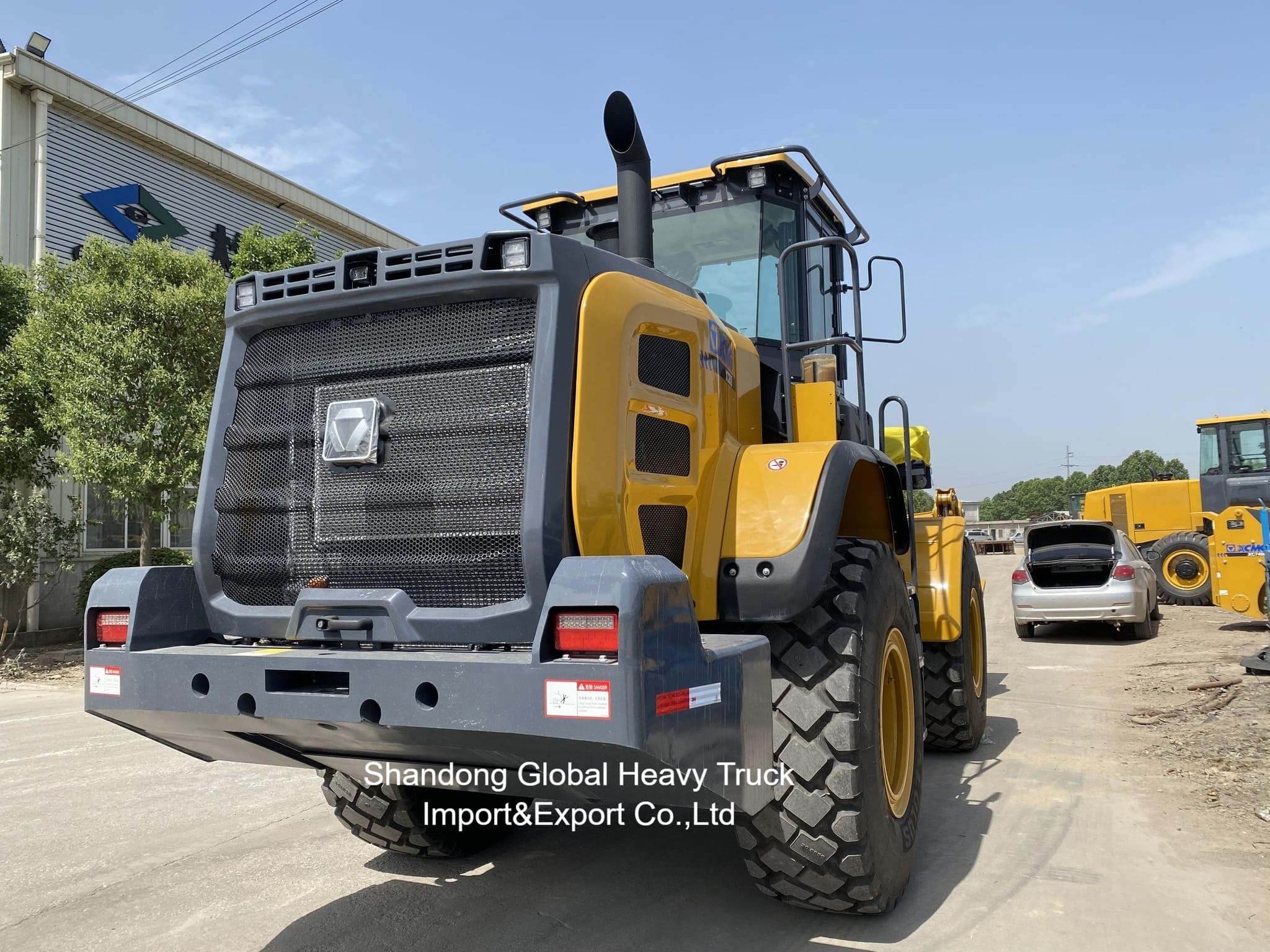 Nuovo Hot Sale 5 tonnellate 4X4 Mini Motore Diesel Front Wheel Loader Zl50gn con 3.0m3 Rock Bucket