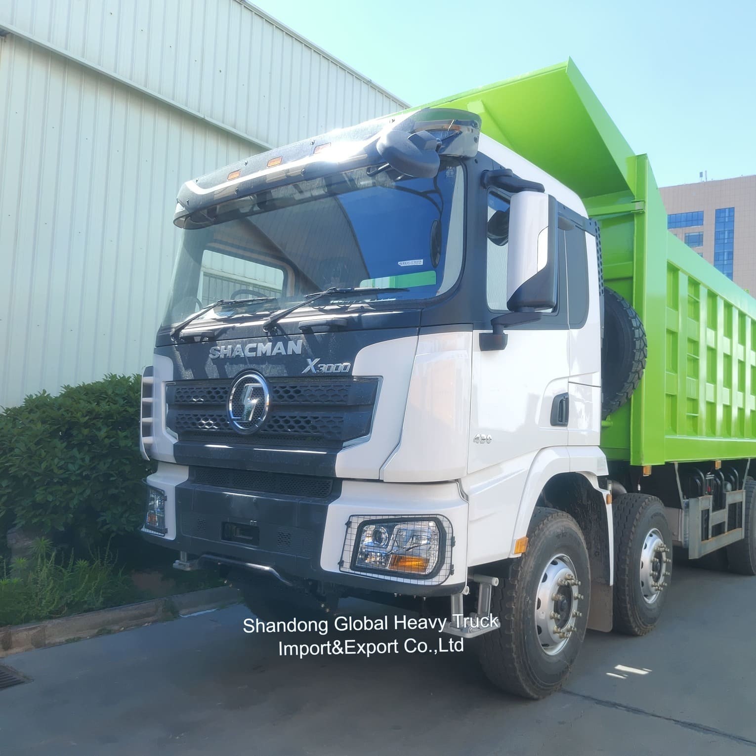 Autocarri ribaltabili Shacman per miniere ad alte prestazioni 8*4 f3000 371/380/400/430HP Euro 2