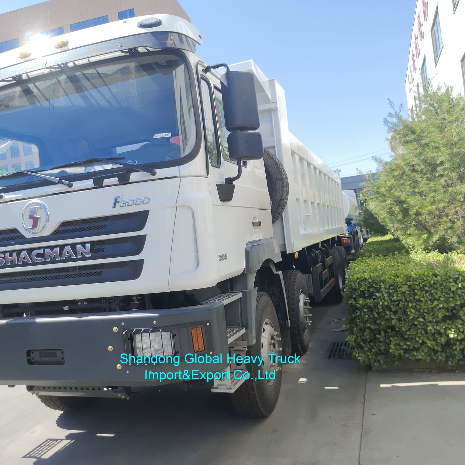 Buone condizioni 8*4 10 ruote 380HP Diesel manuale Taper camion miniero Euro3 Shacman F3000 Dump Truck