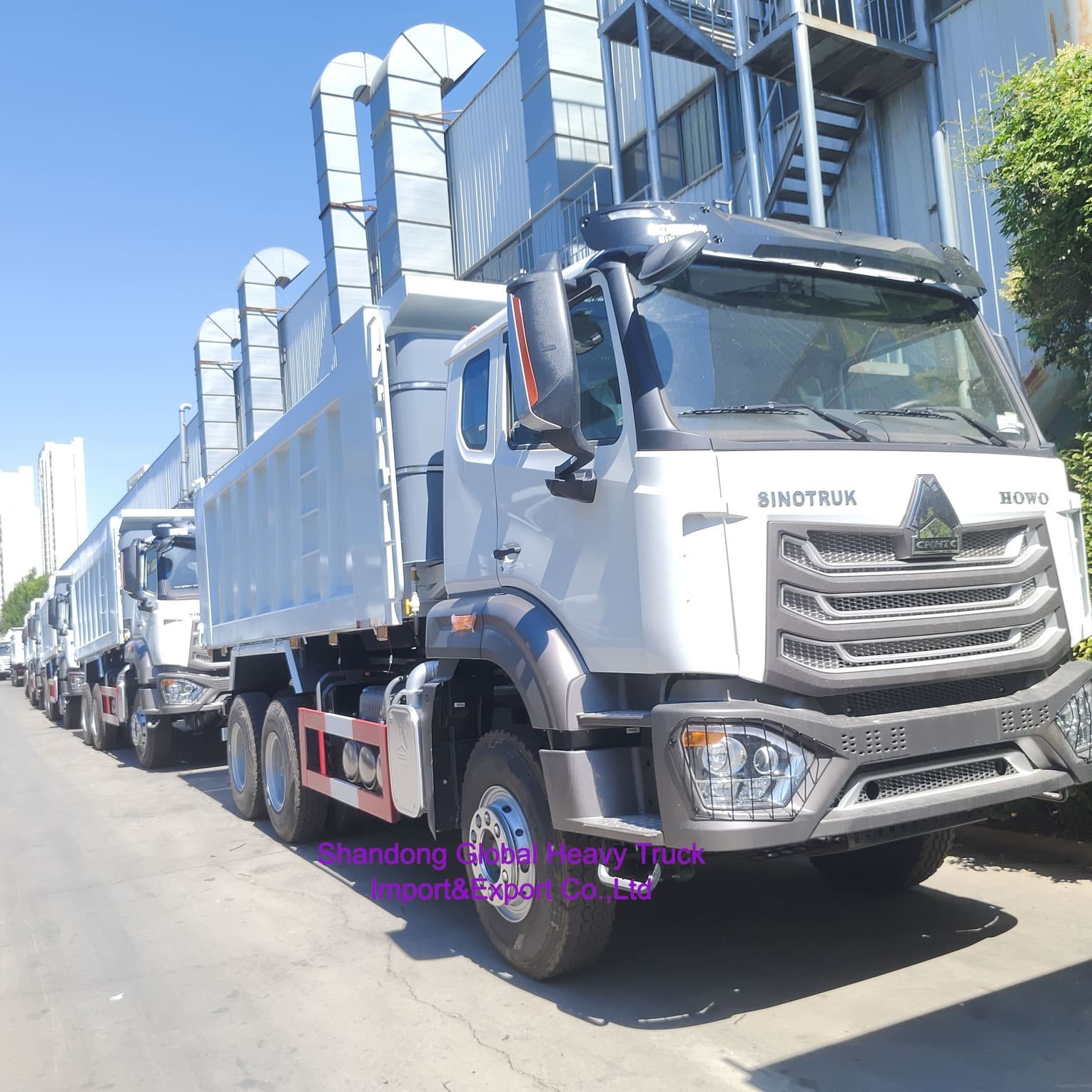 Camion di scarico pesante usato 6*4 375 CV Sinotruk HOWO Camion di scarico