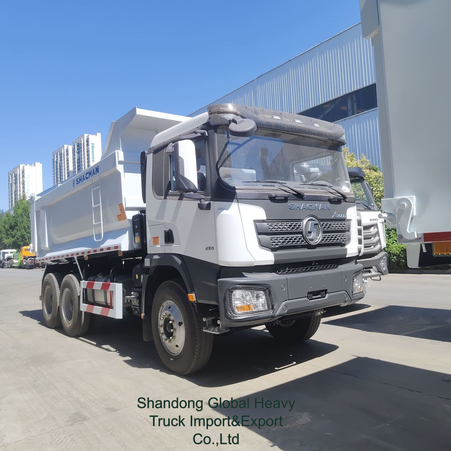 Shacman X3000 F3000 Camionotti pesanti Usati Trasporto minerario 6X4 340 CV Camionotti da scarico in vendita