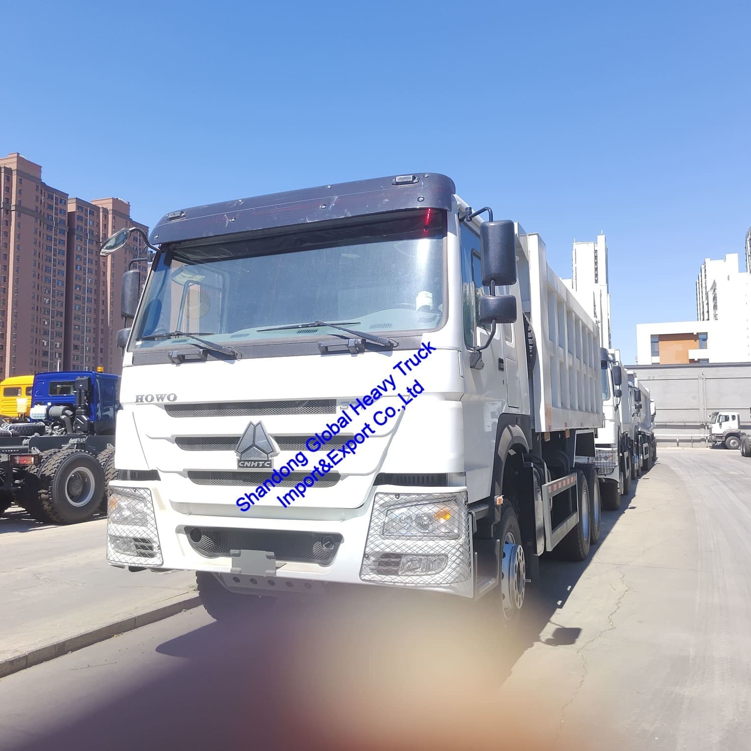 Autocarri ribaltabili HOWO Sinotruk China Brand 6X4 10 pneumatici 400HP