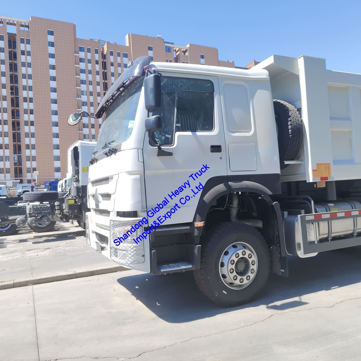 Autocarro HOWO Nuovo e Usato Sino / Sinotruk 6X4 290-400CV Ribaltabile / Autocarro con Cassone Ribaltabile