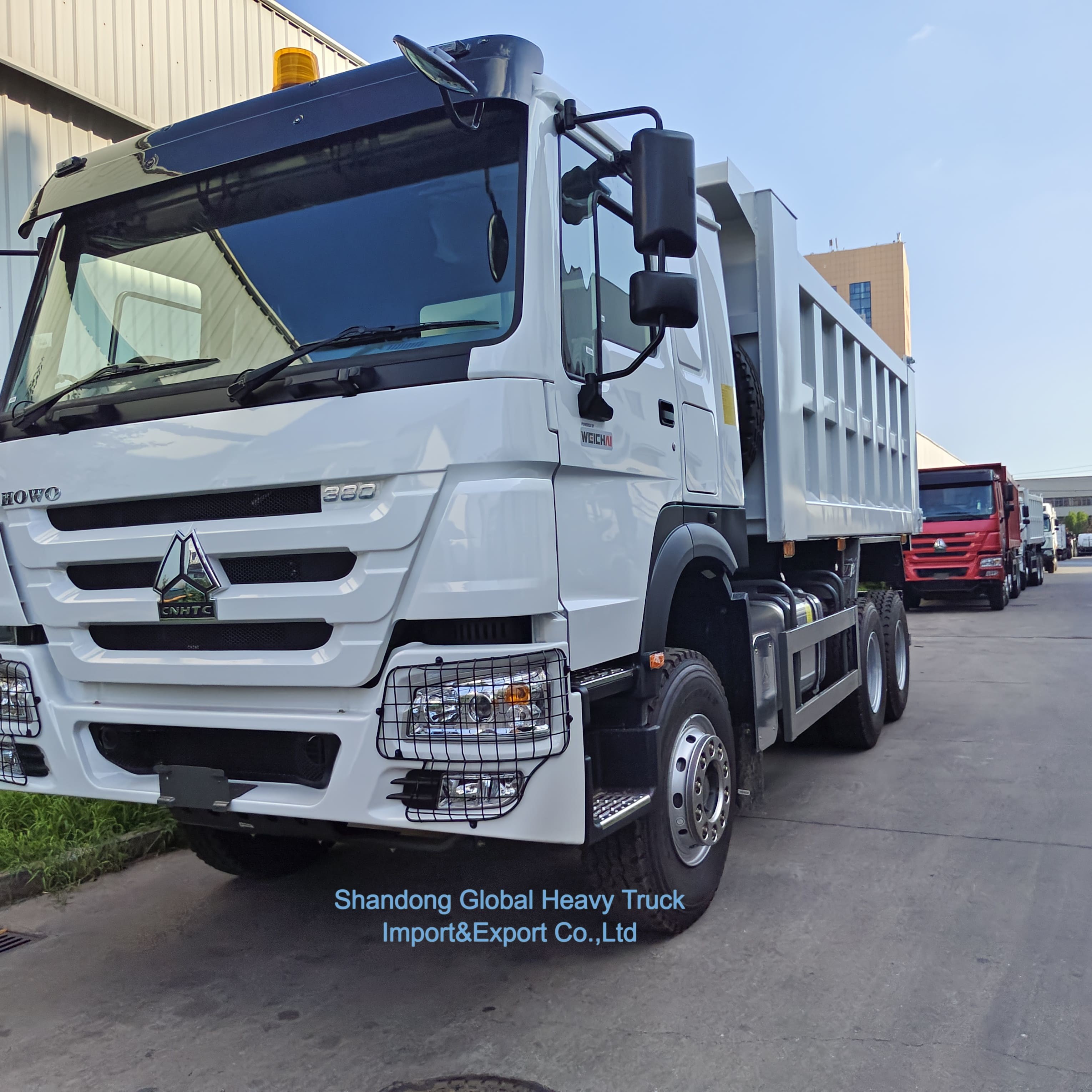 Sinotruk HOWO 371HP 336HP 371hp 380hp 12 ruote 6x4 8x4 camion a cappello in buone condizioni HOWO Dump Truck