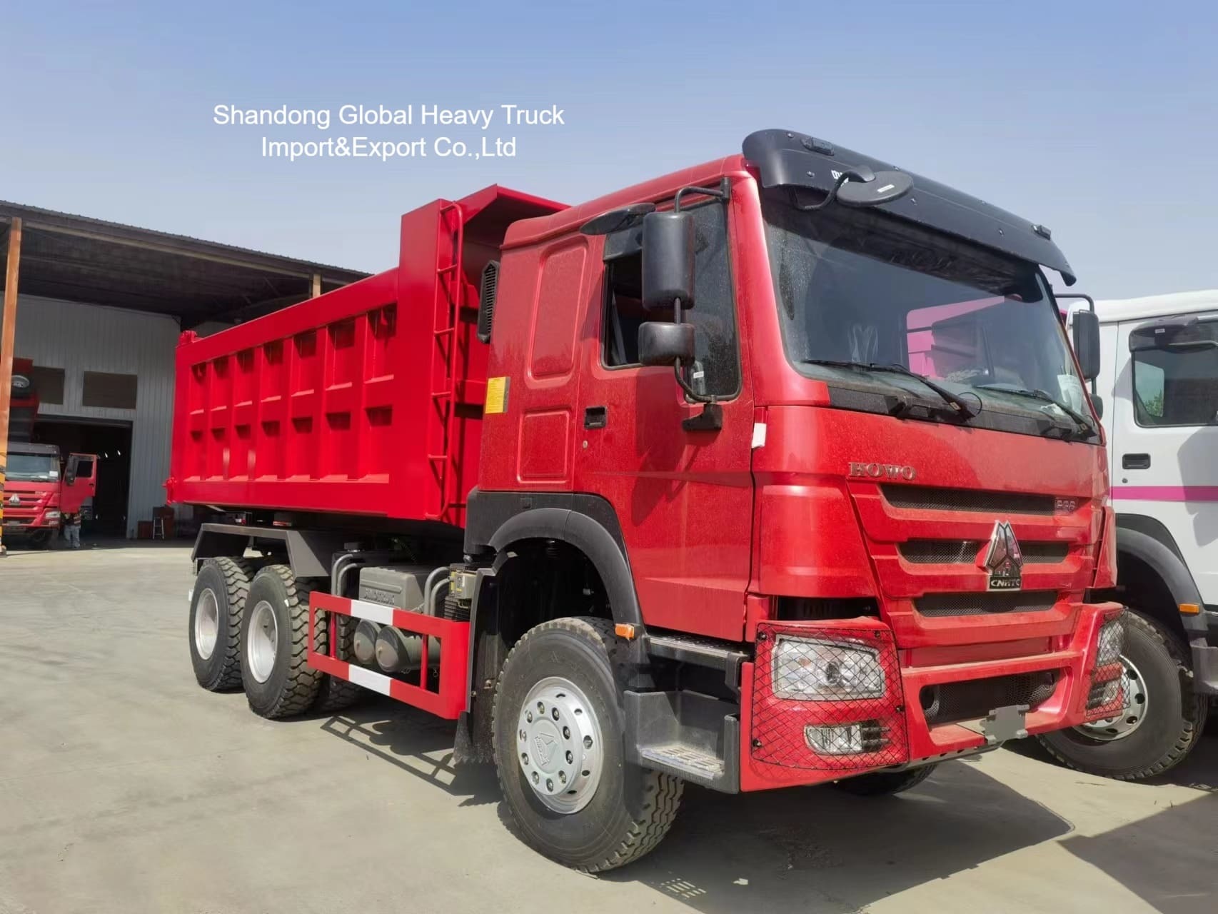 Nuovo Sinotruk HOWO 30 tonnellate carico pesante Sino Cargo 6X4 371HP 380HP 400HP off Road Dumpper / Tipper / Dump Trucks