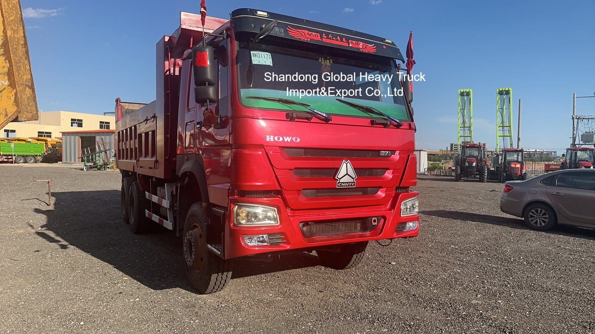 HOWO 8×4 Dump Truck with 380HP Engine and Heavy-Duty Chassis for Mining and Construction