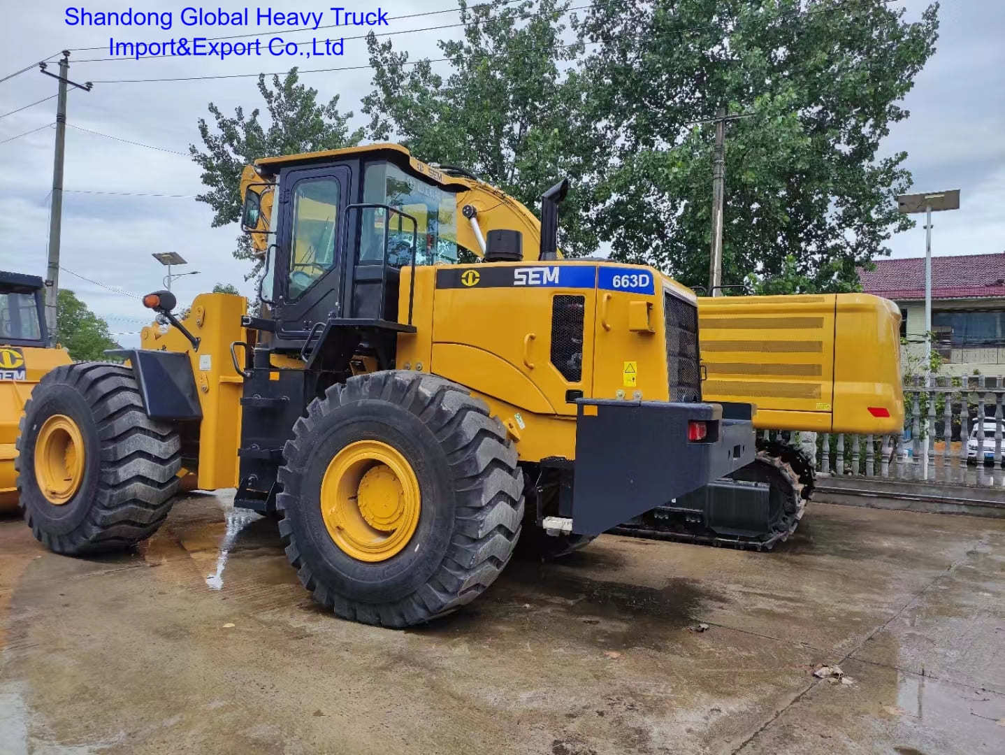 SEM xcmg liugong Migliore Vendita 6 Ton 663D Sem Wheel Loader in vendita