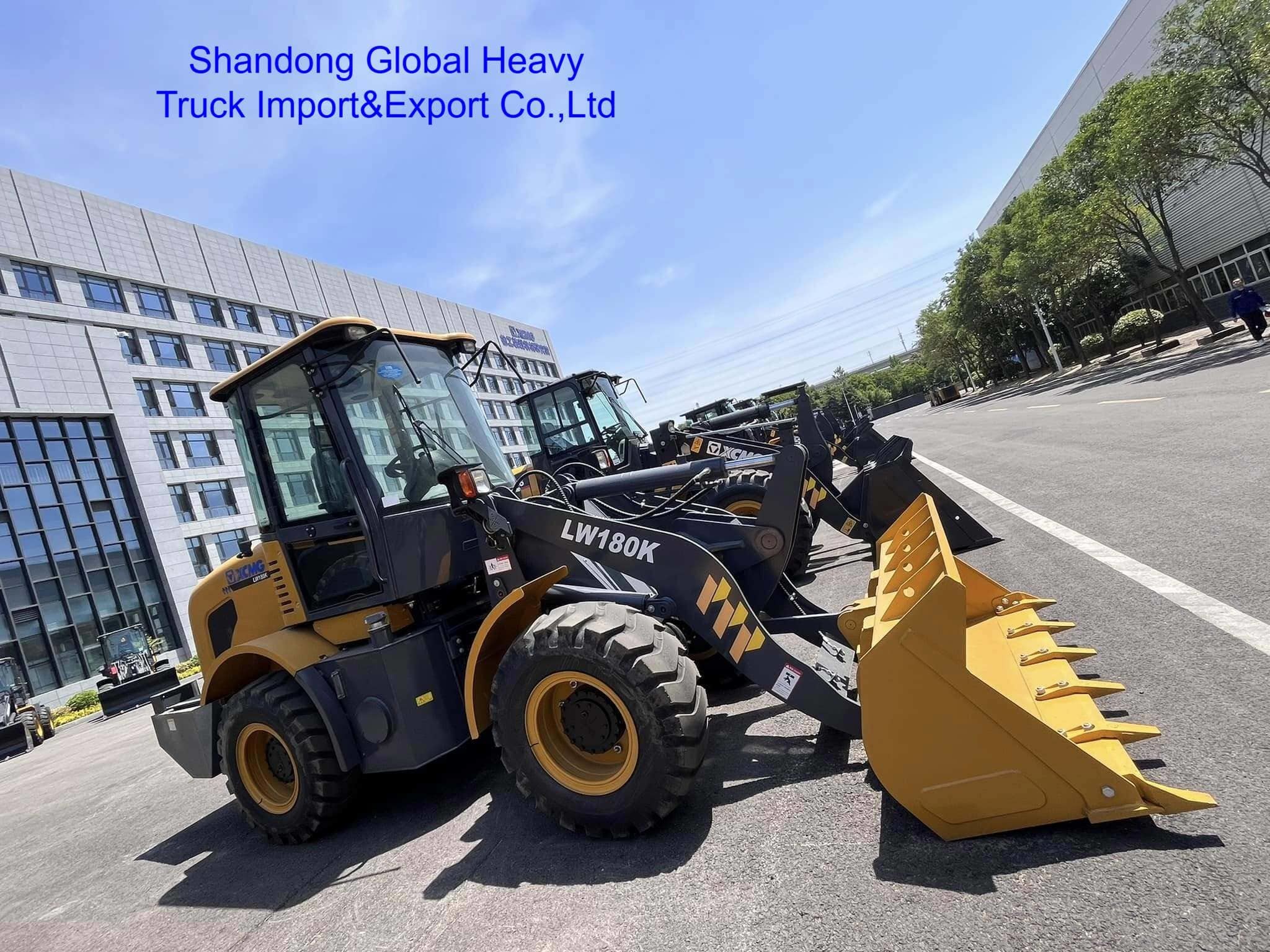 XCMG LW180K Pala Gommata da 1,8 Ton per Costruzione Stradale e Miniere