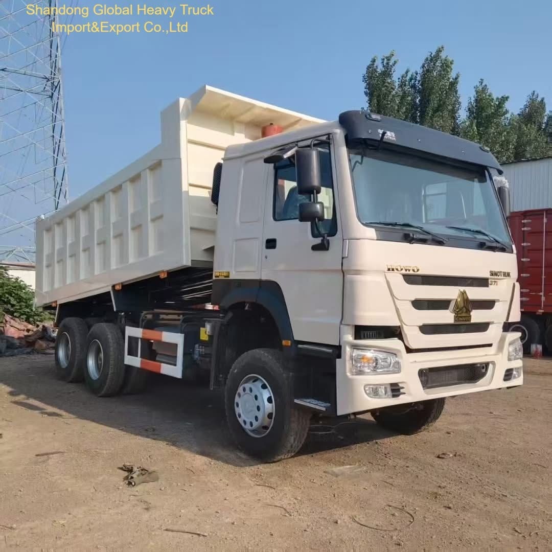 Sinotruk HOWO 400HP 420HP Heavy Duty Dump Truck con guida a sinistra/destra e sedile a sospensione anteriore