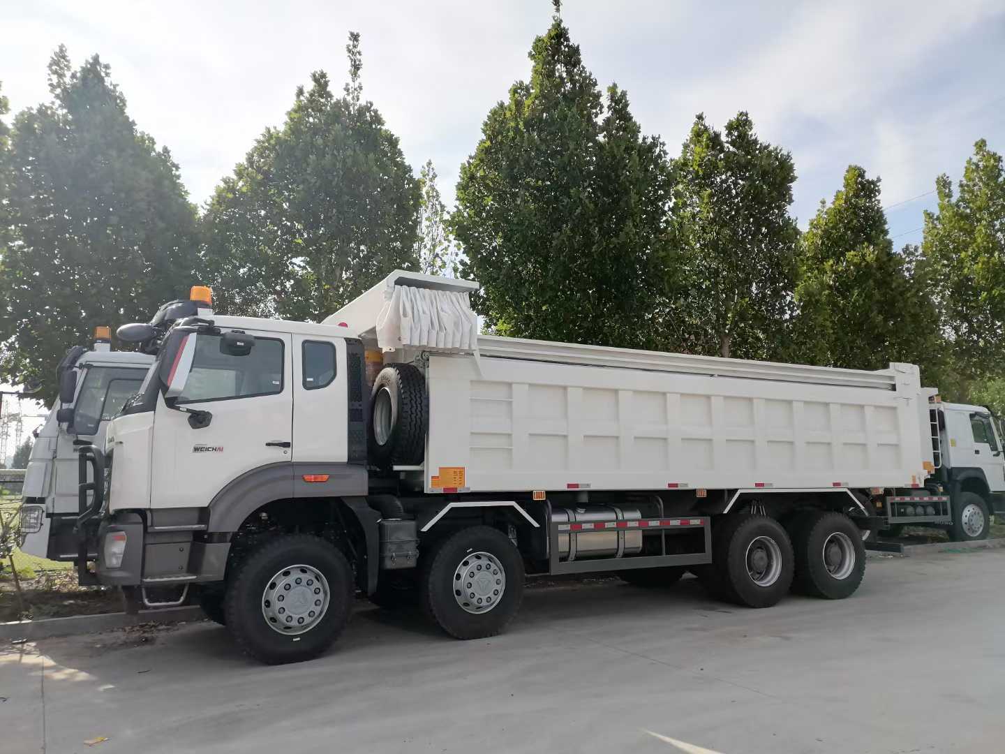 Sinotruk HOWO Nx Hohan 371HP 8x4 Drive 40 tonnellate di capacità camion pesante