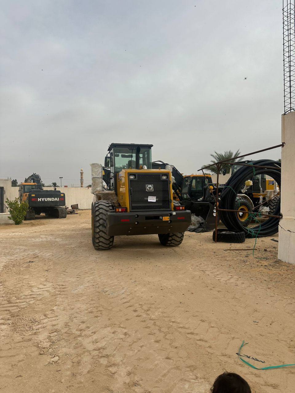 XCMG ZL50GN 5 tonnellate caricatore a ruote con 3,0m3 Rock Bucket e 162kW potenza nominale per la costruzione