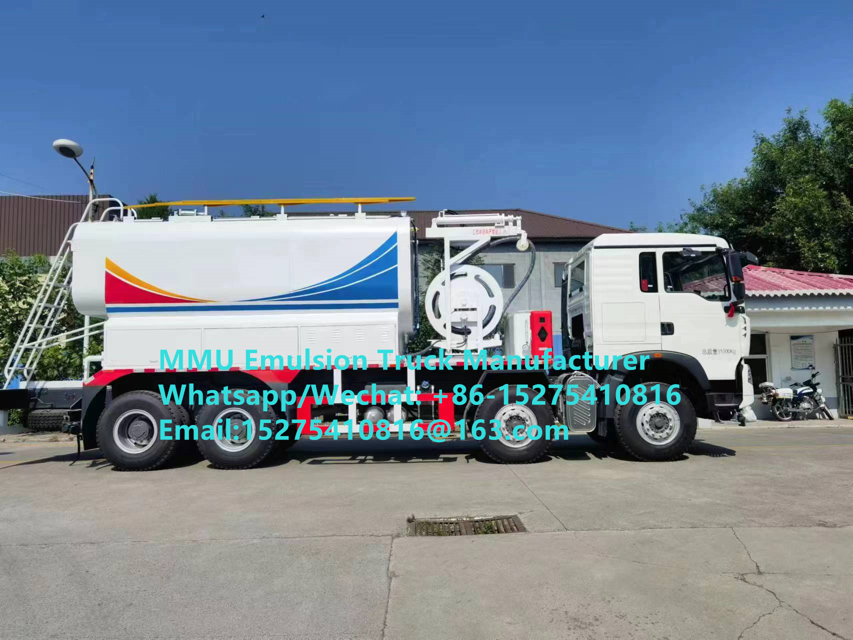 Vendita calda Durevole HOWO 15T GLOBAL-BCRH-15 camion per il carico di esplosivi sfusi a miscelazione in loco Mongolia Servizio di brillamento minerario Kazakistan Uzbekistan Indonesia Congo RDC GUINEA MMU