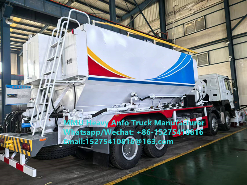 Prezzi bassi Miscelazione e ricarica di esplosivi per petrolio di ammonio pesante multifunzionale Camion 15/20/25Ton Emulsione pesante Camion ANFO Russia/Kazakhstan/Uzbekistan/Indonesia/Guinea Servizio di esplosione mineraria