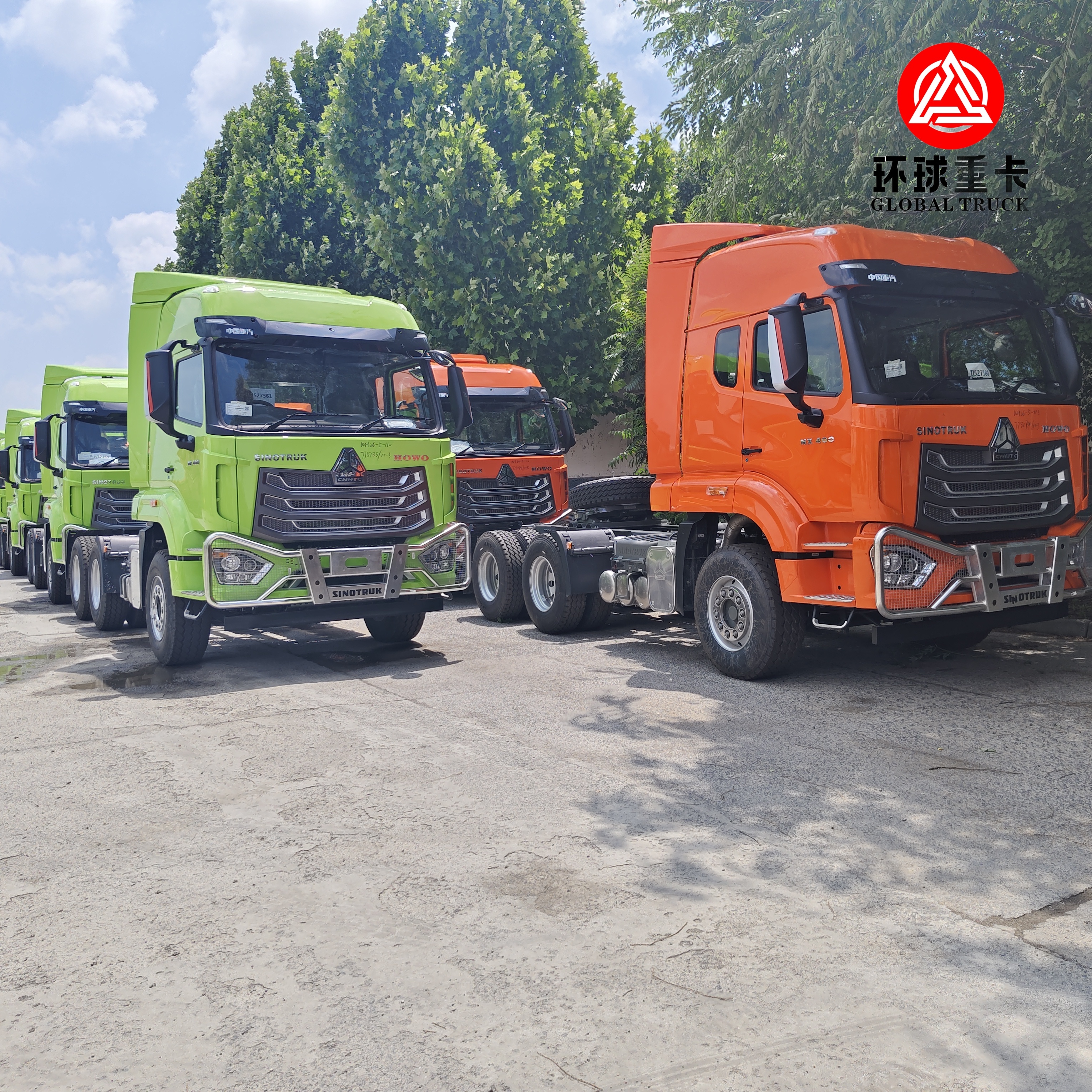 Nuovo HOWO NX 6x4 Traktor Truck 400HP Motore diesel Prime Mover per la logistica pesante