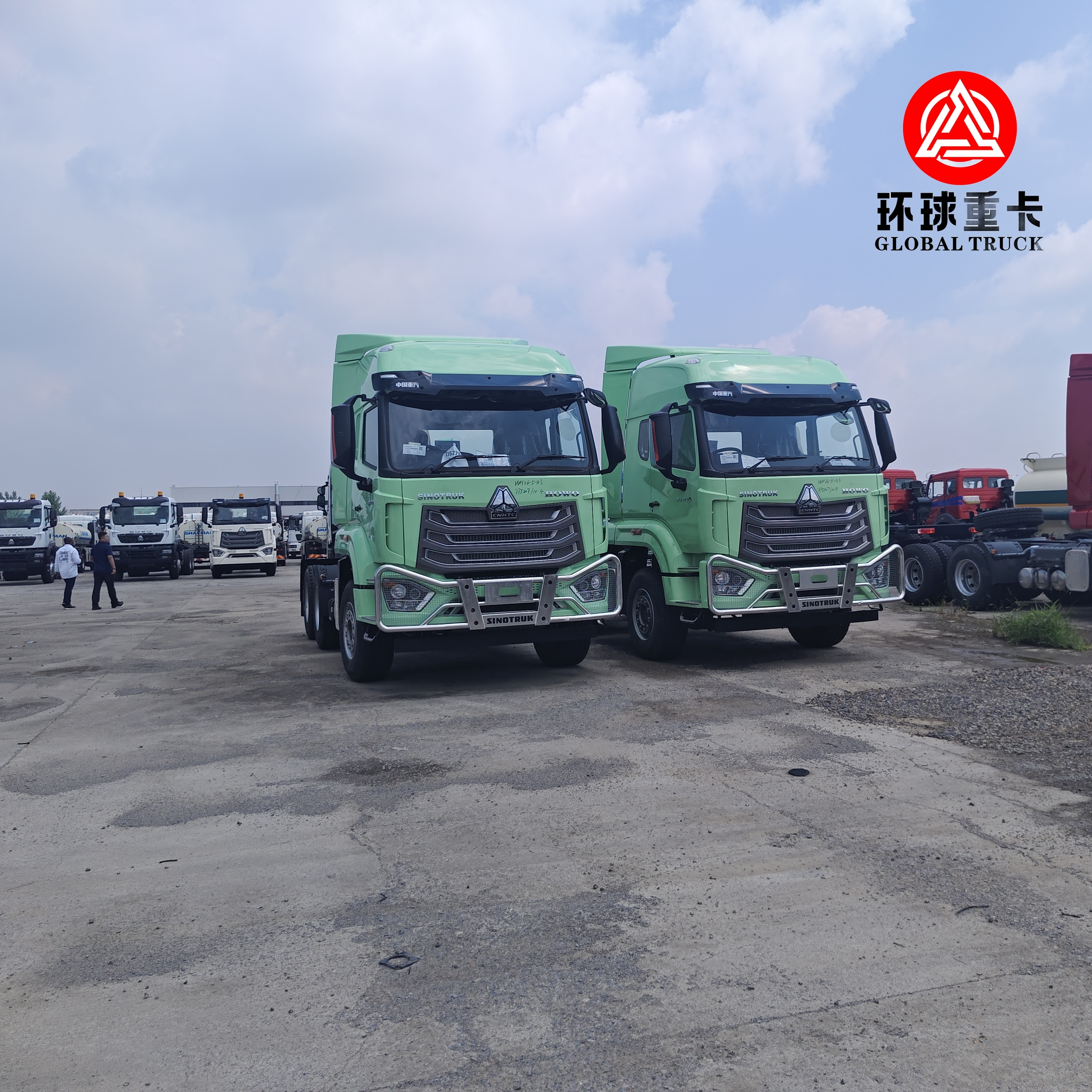 Trattore pesante Sinotruk HOWO NX 430HP 6x4 Prime Mover per logistica internazionale