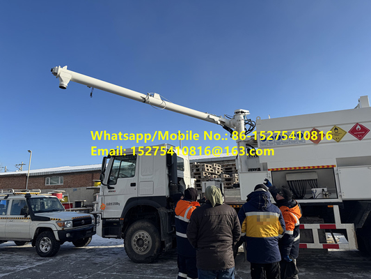 Valore buono personalizzato HOWO 15/20/25T BCLH-15 Esplosivo ammonio granulare misto in loco ANFO Emulsione di camion esplosivo mobile Unità di produzione Mongolia уул уурхайн тэсэлгээний MEMU MMU BCLH/BCZH/BCRH