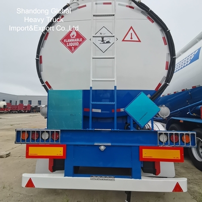 3 assi 45000L Diesel Gasoline Tanker Semi rimorchio con freni ABS