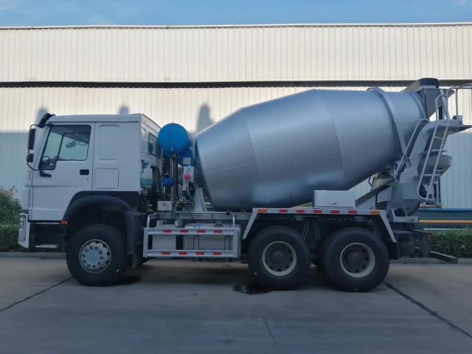 HOWO 6×4 Concrete Mixer Truck in operation at a construction site